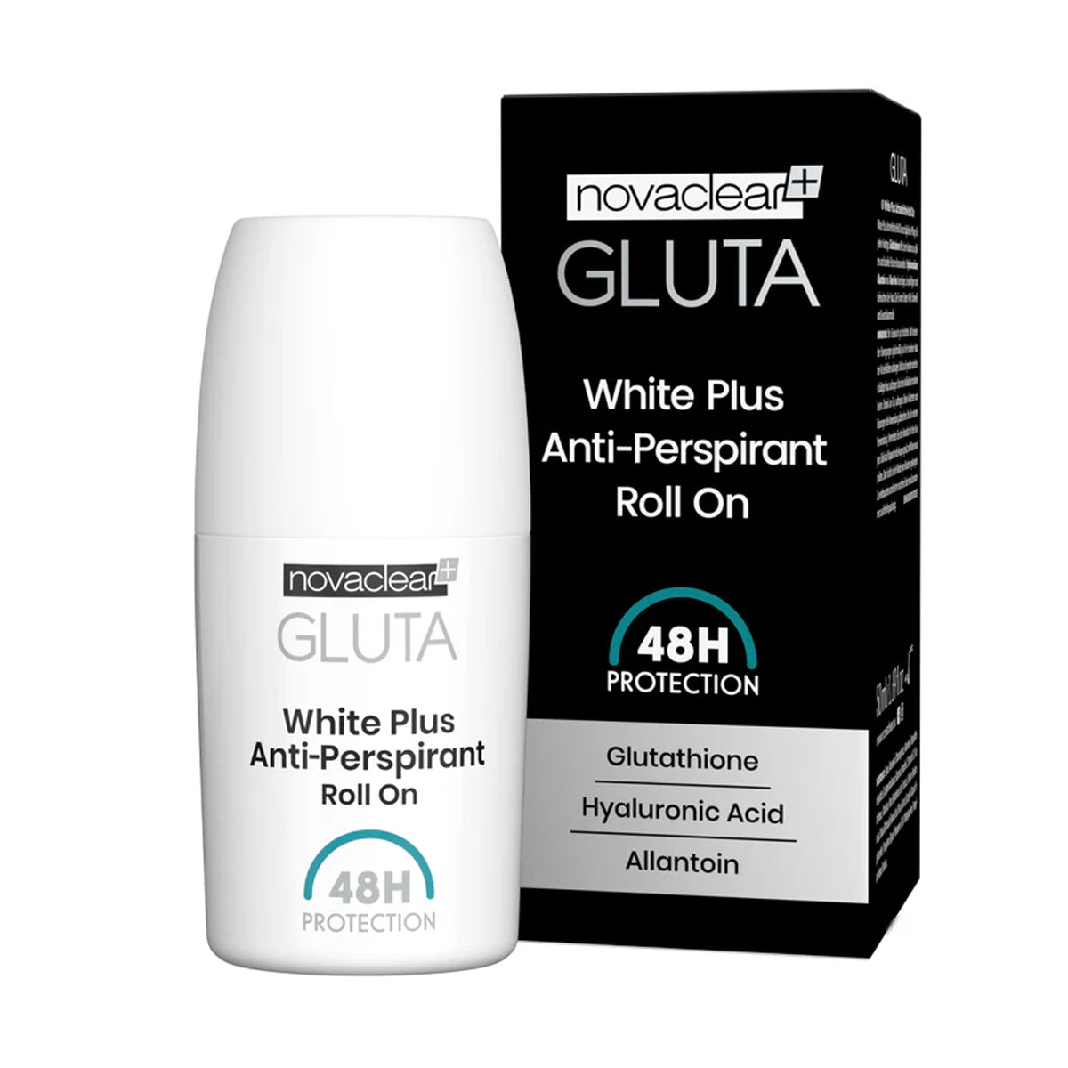 Novaclear Gluta White Plus Anti-perspirant Roll On 50ml